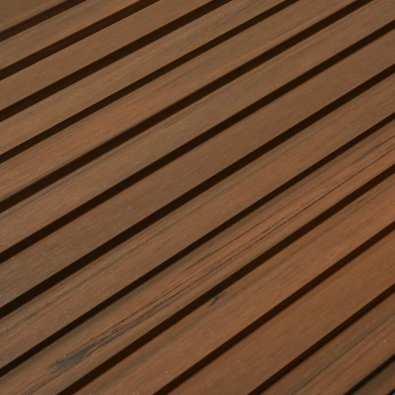 Стеновые реечные панели из дпк Cm Wall Teak