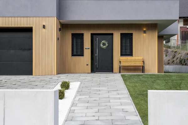 Фасадные реечные панели из дпк Cm Wall