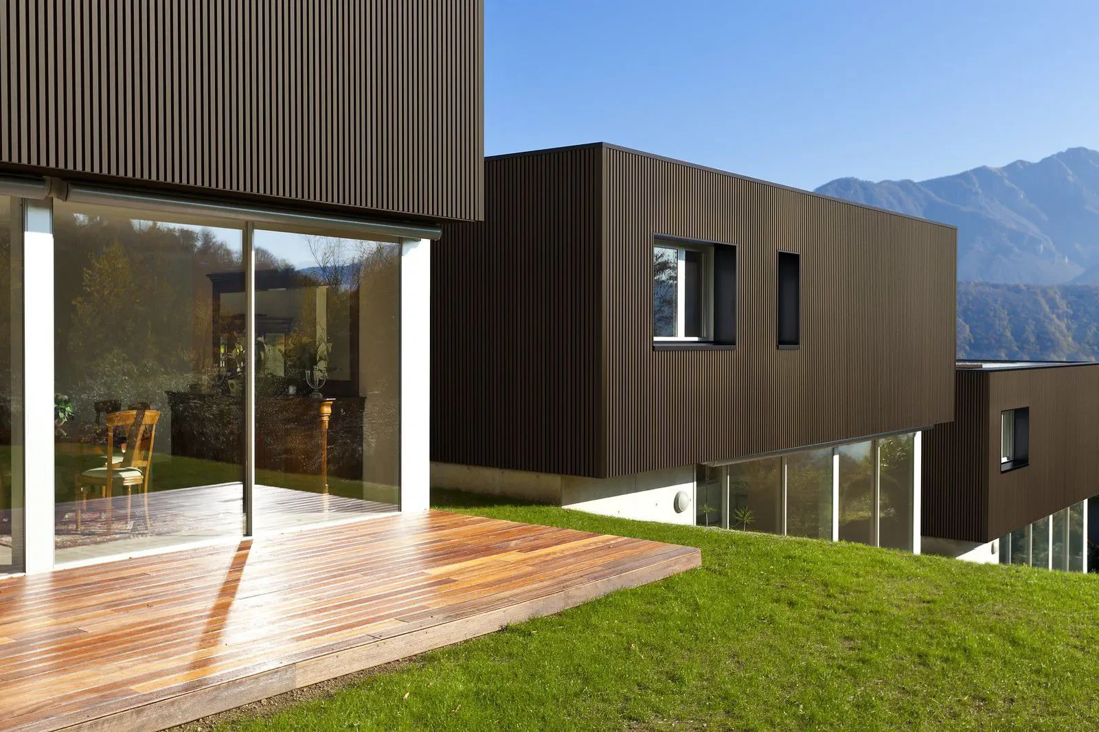 Фасадные реечные панели из дпк Cm Wall