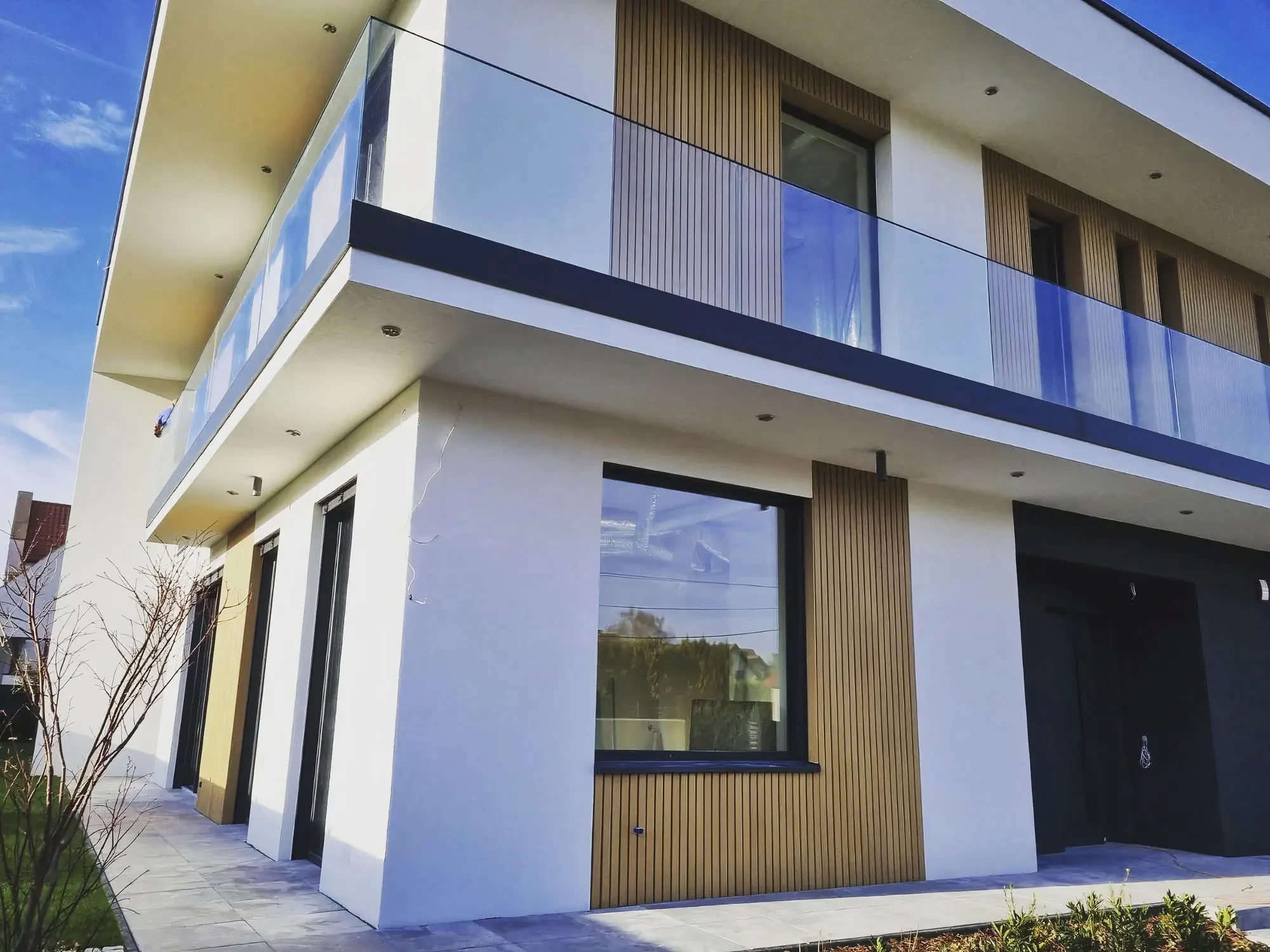 Фасадные реечные панели из дпк Cm Wall